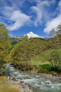 View from Molltal to Wasserradkopf 3032 m