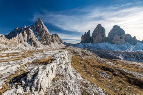 Paternkofel and the Three Peaks