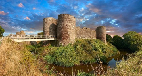 Medieval Llantilio Castle