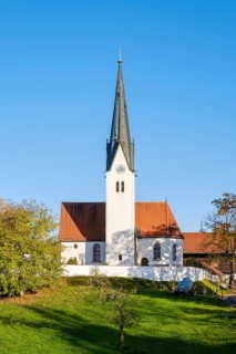 Church of St. Peter and Paul in Kirchbichl near Bad Tolz