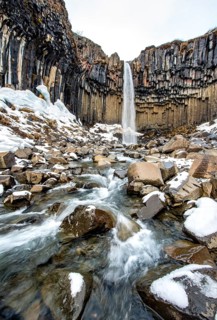 Svartifoss Waterfall