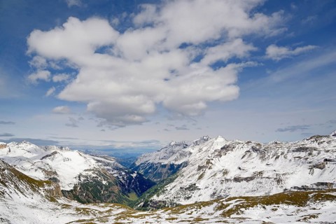 View from the Hochtor into the Seidlwinkel valley
