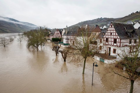 Floods on the Moselle