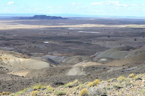 Crude oil production at Punto El Chulengo