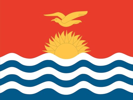 Official national flag of Kiribati