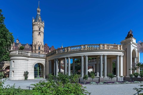 Schwerin Castle with Orangery