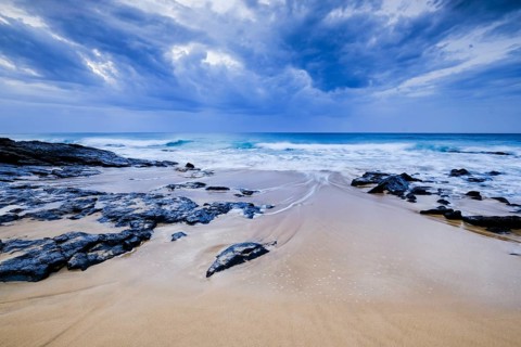 Beach with stones