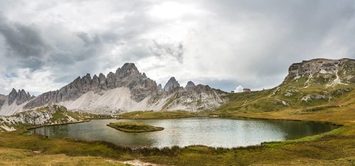 Lago dei Piani at the Three Peaks Cottage with Paternkofel