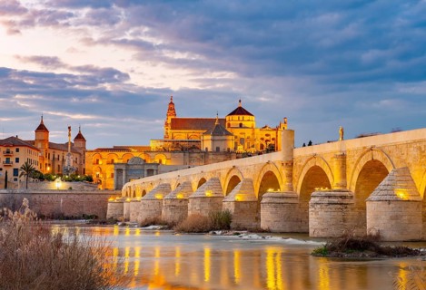 Illuminated Puente Romano