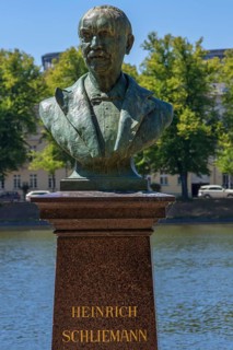 Bust of Heinrich Schliemann