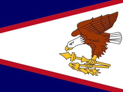 Official national flag of American Samoa
