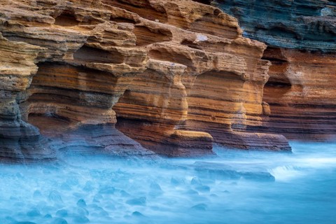Rugged rock coast