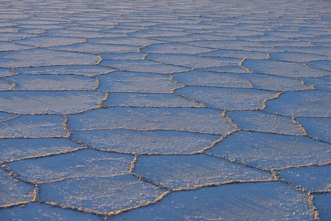 At the Salar de Uyuni
