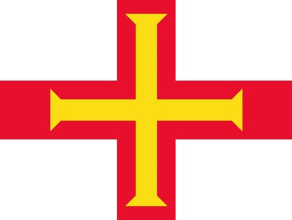 Official national flag of Guernsey