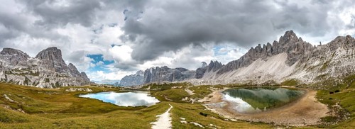 Lago dei Piani at the Three Peaks Cottage