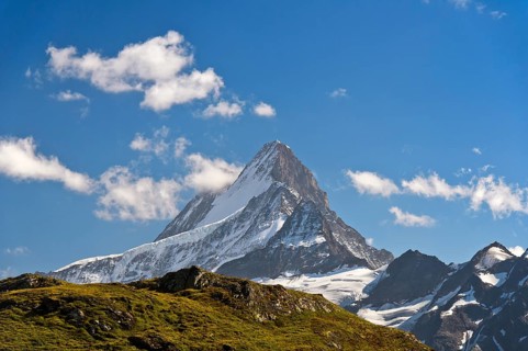 In the hiking area Grindelwald First