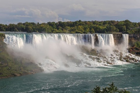 American Falls and Bridalveil Falls