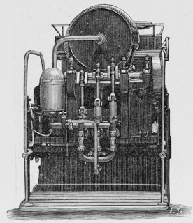 Electric material of the Paris Firemen