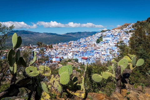 View on Chefchaouen
