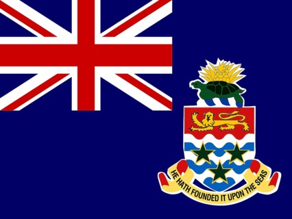Official national flag of the Cayman Islands
