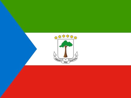 Official national flag of Equatorial Guinea