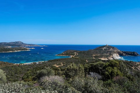 Beautiful bay in the Costa del sud