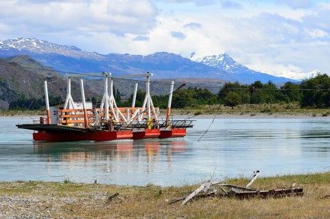 Rope ferry