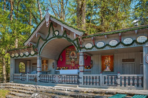 Exterior altar