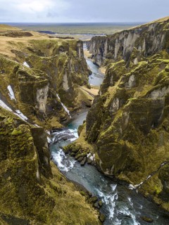 Fjaorargljufur Canyon