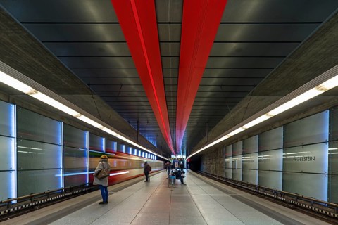 Subway station Ziegelstein