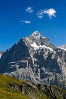 In the hiking area Grindelwald First