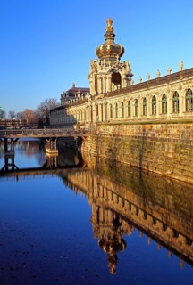 Zwinger Palace with Kronentor and Langgalerie