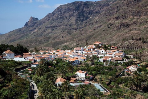 Mountain village Fataga