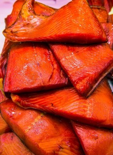 Fresh fish for sale in the fishmarket