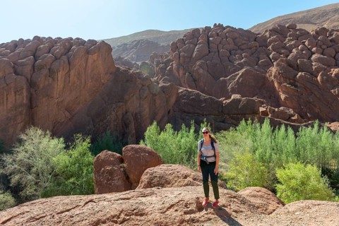 Female hiker