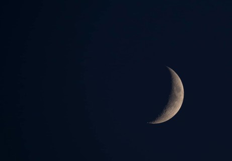 Increasing moon