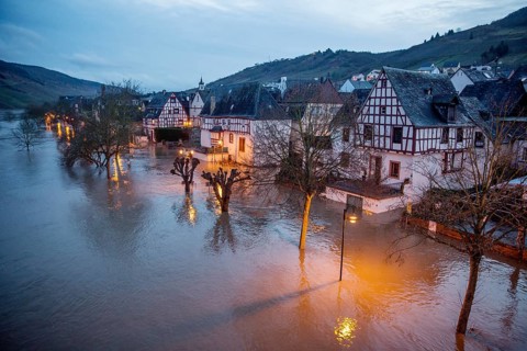 Floods on the Moselle