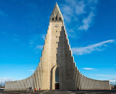 Hallgrimskirkja or church of Hallgrimur