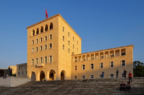University of Tirana at Mother Teresa Square