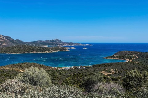 Beautiful bay in the Costa del sud