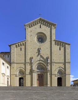 Main Entrance of Arezzo Cathedral