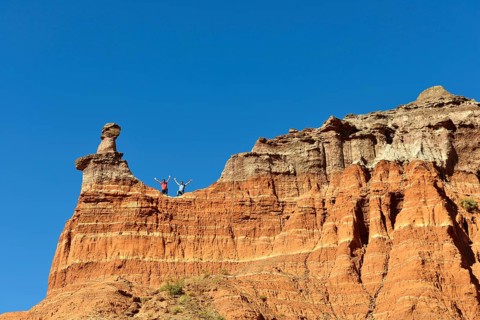 Hikers on the Light House Trail