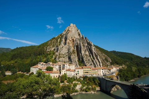 Bridge over the river Durance