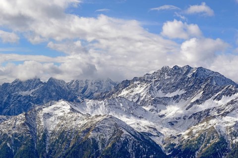 View from Hochtor to Schober group