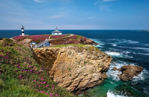 Illa Pancha Island with Lighthouse