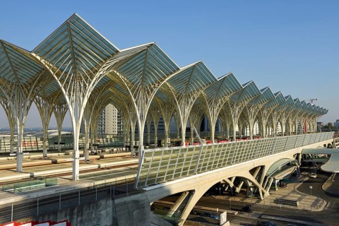 Railway station Gare do Oriente