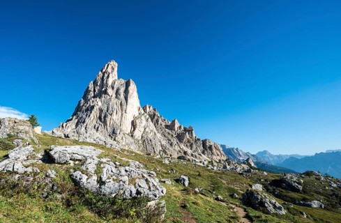 La Gusela summit at Passo Giau
