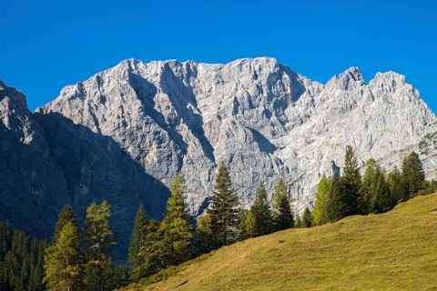 Steep rock face