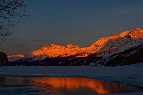 Alpine glow