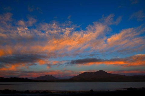 Sunset at the Laguna Ramaditas